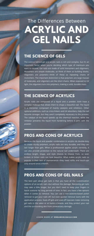 6 Differences Between Acrylic & Gel Nails